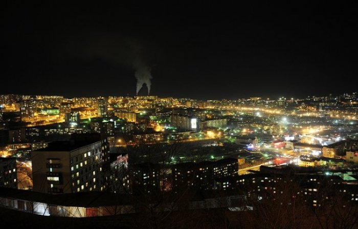 Ночной Владивосток