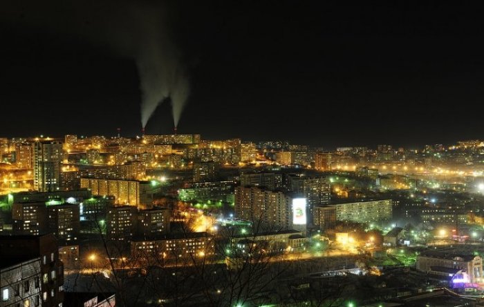 Ночной Владивосток