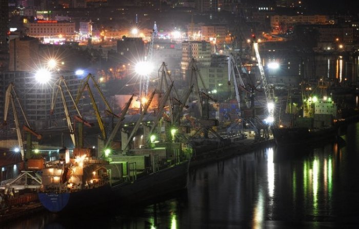 Ночной Владивосток