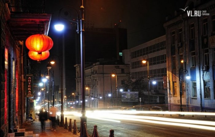 Ночной Владивосток