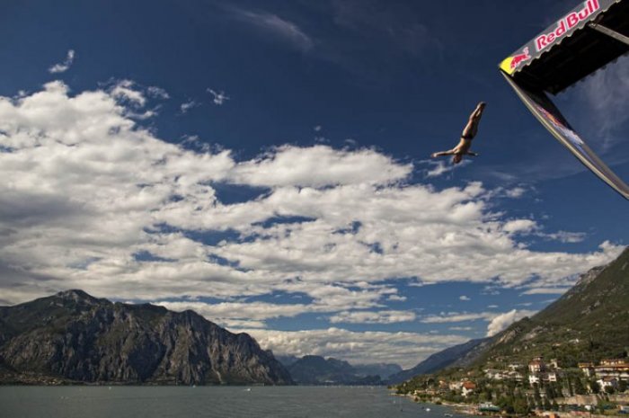 Лучшие фото с Red Bull Cliff Diving