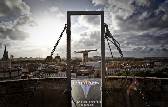 Лучшие фото с Red Bull Cliff Diving