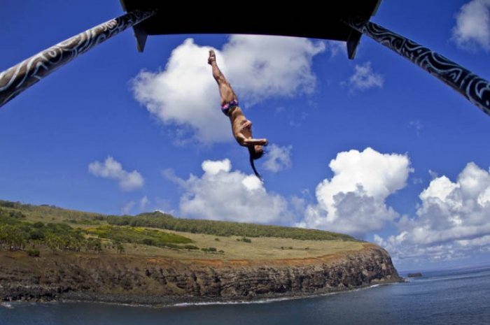 Лучшие фото с Red Bull Cliff Diving