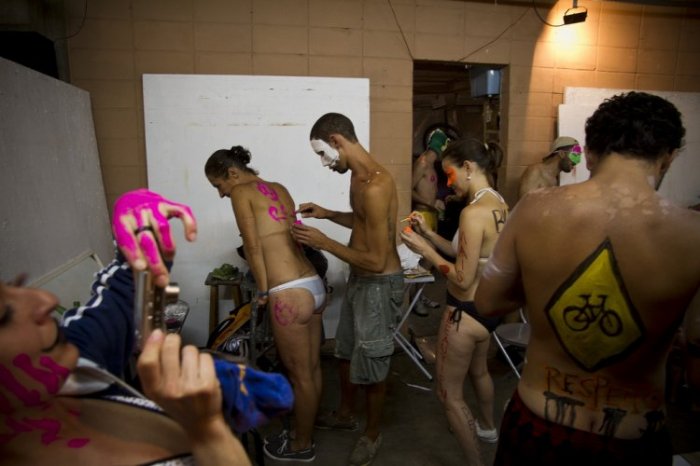 World Naked Bike Ride 2012