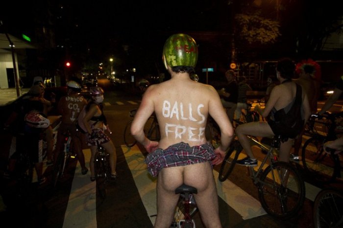 World Naked Bike Ride 2012