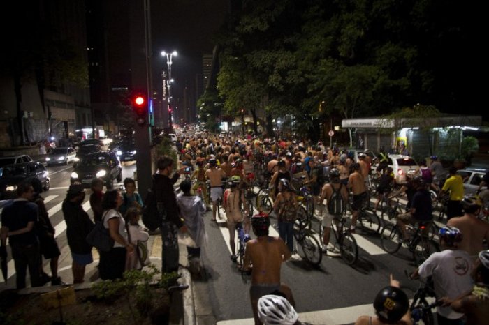 World Naked Bike Ride 2012