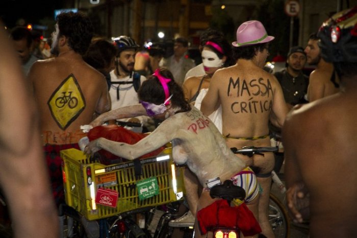World Naked Bike Ride 2012