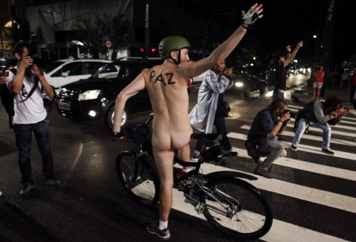World Naked Bike Ride 2012