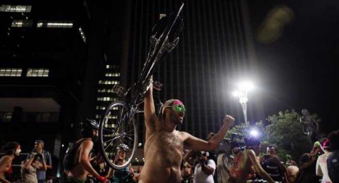 World Naked Bike Ride 2012