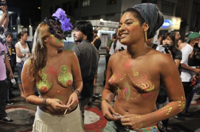 World Naked Bike Ride 2012