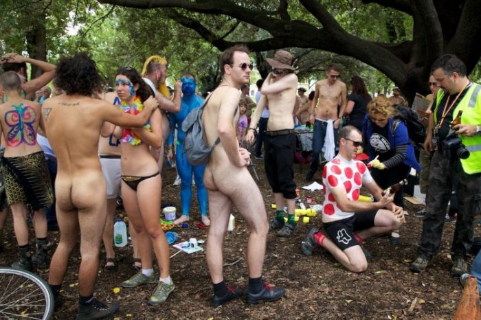 World Naked Bike Ride 2012