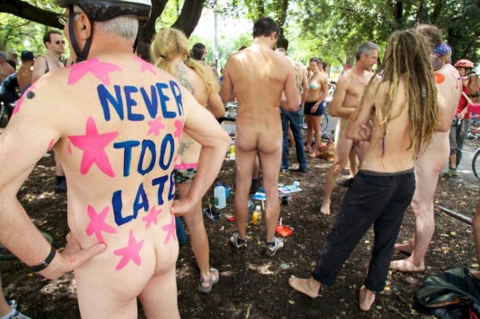 World Naked Bike Ride 2012