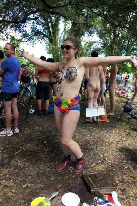 World Naked Bike Ride 2012