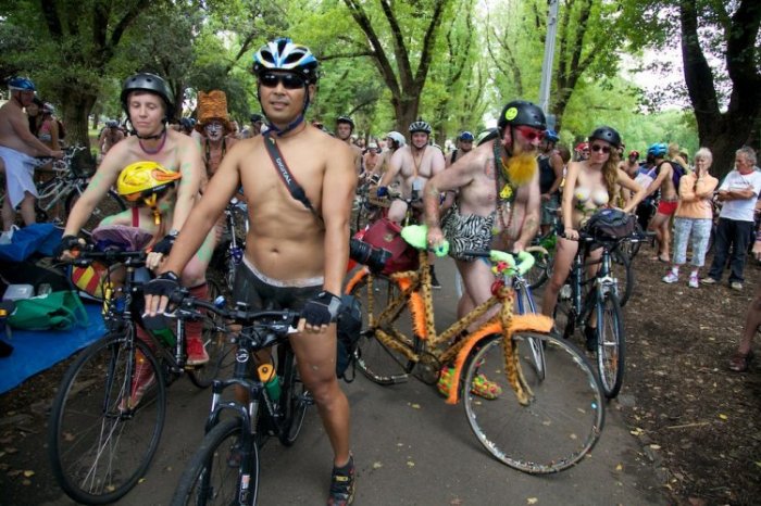 World Naked Bike Ride 2012