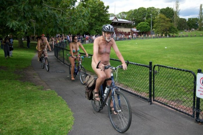 World Naked Bike Ride 2012