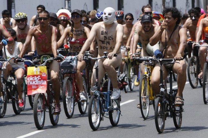 World Naked Bike Ride 2012