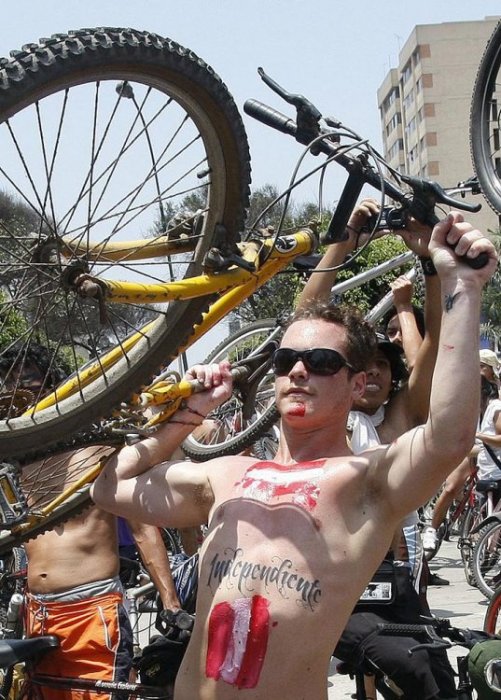 World Naked Bike Ride 2012
