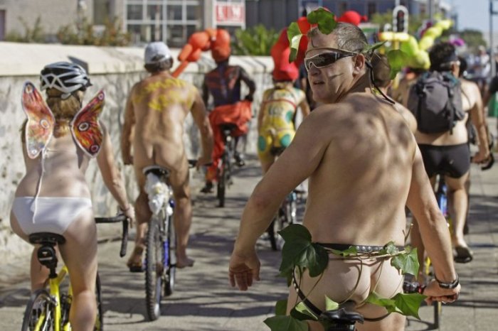 World Naked Bike Ride 2012