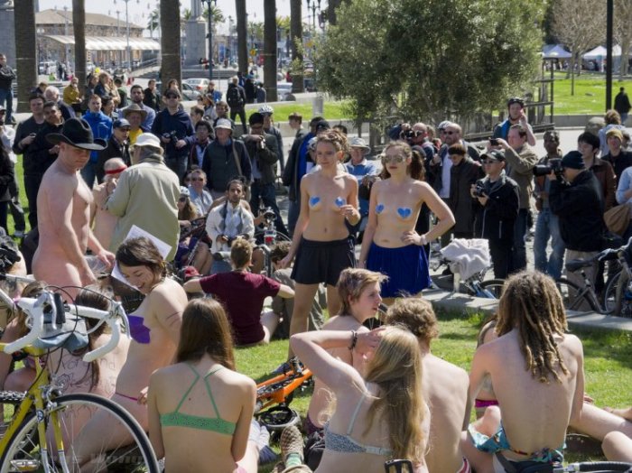 World Naked Bike Ride 2012